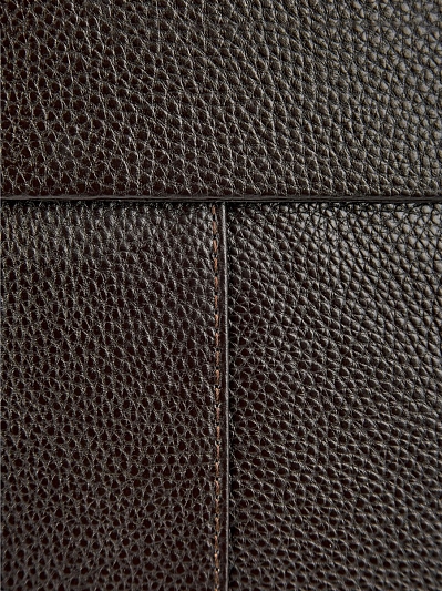 Сумка мужская из натуральной кожи, 21x7x24