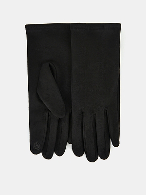 RM10-1_Н Перчатки женские 90%полиэстер, 10%эластан черные