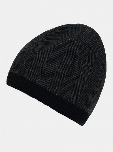 АУГЧ096200_Н Шапка мужск.Ralf Ringer55%виск 20%полиамид,20%нейл,5%каш,черн