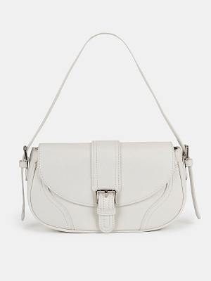 Сумка женская, белая, 5*15*26