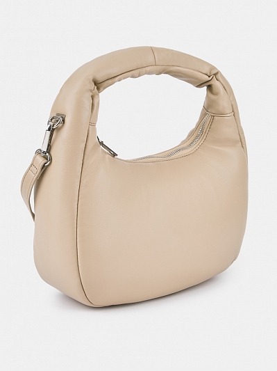 Сумка женская, бежевая, 26x9x16