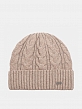 110322P-14300-12 Шапка женская 60%нейлон,30%вис коз,10%ангор,без/разм.бежевая