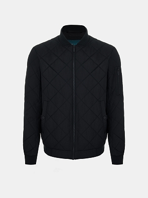 Куртка мужская, 100% полиэстер, длина 70, черная