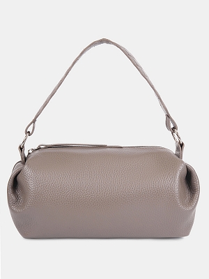 Сумка женская из натуральной кожи, хаки,14x30x12