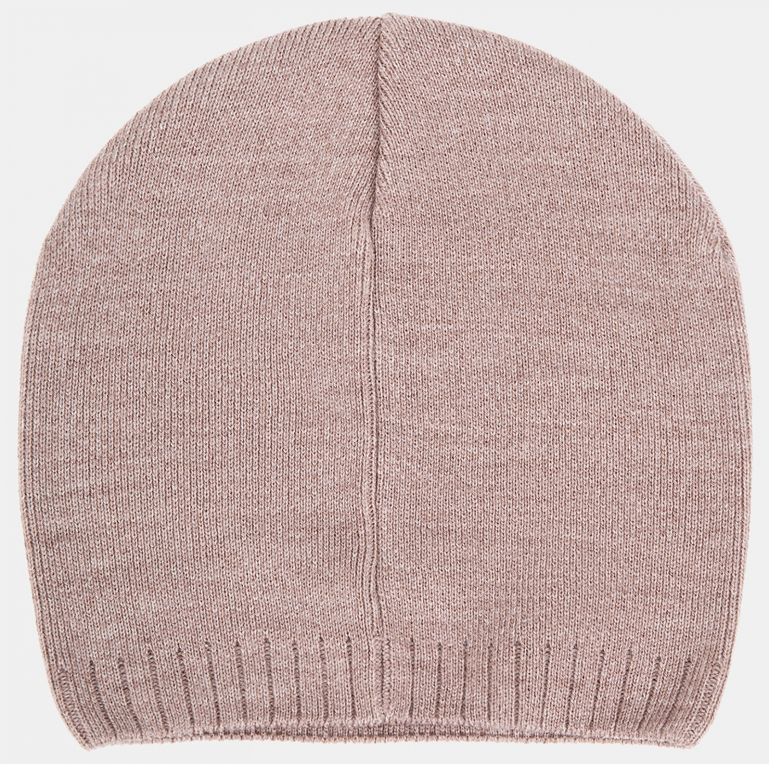 WMT-220-49-PAP-02_Н Шапка мужская,70%шерсть,30% акрил,светл-коричневая