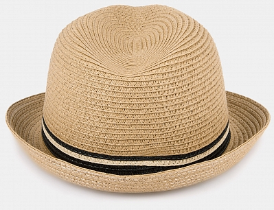 110412P-17182-12/99 Шляпа мужская Ralf Ringer, 100%солома,бежевая