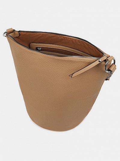 R38180/23 Сумка женская, искуств.кожа ,32*30*20, тауп