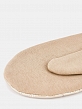 LB-CP-51-RF-gold/cream_Н Рукавицы женские,текстиль/трик отаж,р.M,золотисто-бежевые