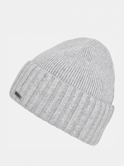 110322P-14329-08_Н Шапка женская 60%нейлон,30%вис коз,10%ангор,без/разм.серая