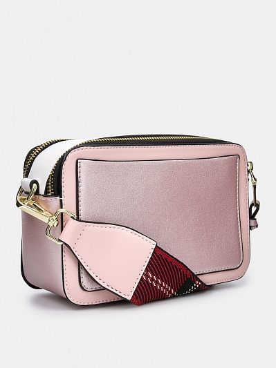 Сумка женская, розовая, 20*12*7