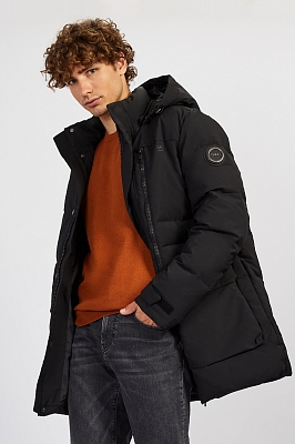 B5022506-S Пуховик мужской, р.S (46),черный