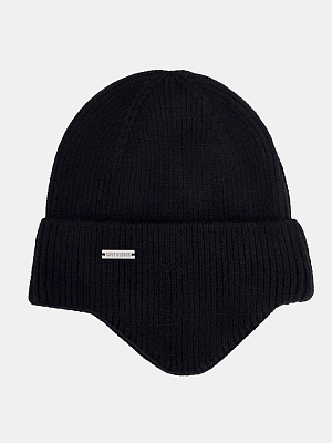 110423P-18322-01_Н Шапка мужская Ralf Ringer 43%в искоза,32%нейлон,25%пэ,черн