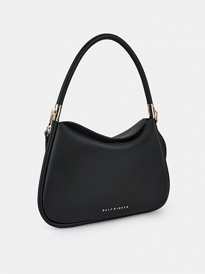 АУГС320000 Сумка женская, натур.кожа 330х25х260,черная