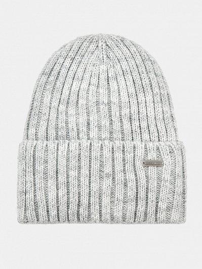 АУГЧ091800_Н Шапка женская Ralf Ringer 50%шерсть,50%акрил,серая