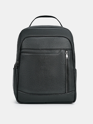 АУГС330200 Рюкзак мужской экокожа 100% ,290х160х390,черный