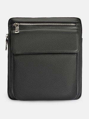 Сумка мужская из натуральной кожи, 22х26х2