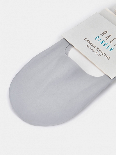 Следки женские с силиконовым стоппером, 35-39 р.