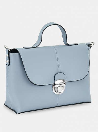 RK024-16 Сумка жен.,иск.кожа 27*18*100 RENEE KLERсеро-голубой