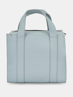 АУГС242900 Сумка женская иск.кожа двухсто ронний 370х230х90 серая