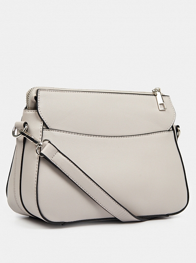 Сумка женская, серая, 250х100х170 