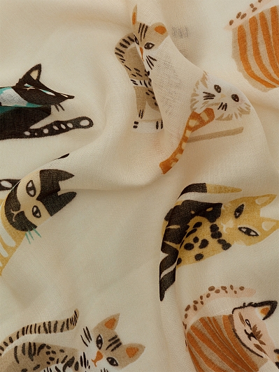 АУГШ116200 Палантин женский