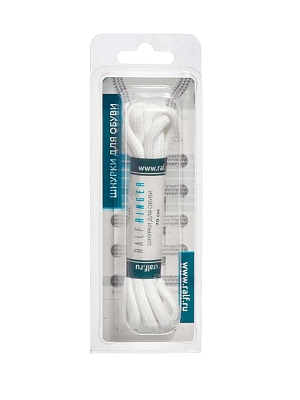 В865-6/100-70 Шнурки для обуви круглые 6 мм,70 см белые