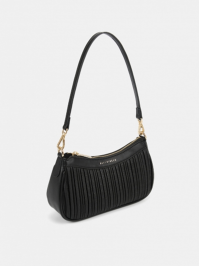 Сумка женская, черная, 6*13,5*25