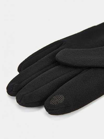 RMM5-1_Н Перчатки мужские 100%полиэстер черные