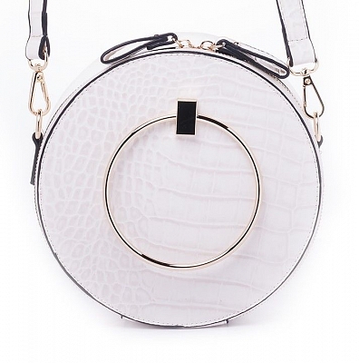 28042/30 Сумка жен.,иск.кожа 20*20*80 RENEE KLER белая