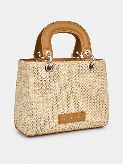 R29189-1/33 Сумка женская, текстиль, 230*90*180, бежевая