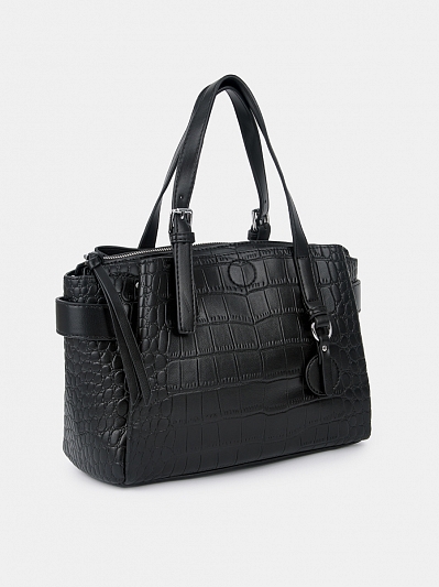 40952-1/10 Сумка жен.,иск.кожа BAGGINI  32*22*12 черная