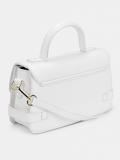 Сумка женская, белая, 6*12*22