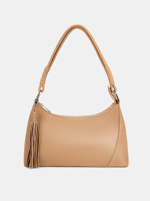 27330/33 Сумка женская,иск.кожа BAGGINI 35*17*10,песочная