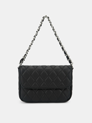 Сумка женская, черная, 17х5х12