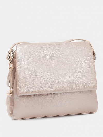 АУГС243500 Сумка женская  нат.кожа 290х240х80 бежевая