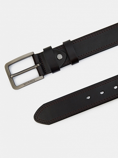 Ремень мужской из натуральной кожи, 110-130 см