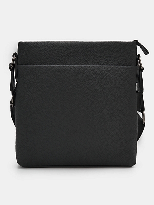 АУГС328000 Сумка мужская,натуральная кожа,240*50*250,черная