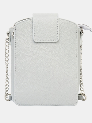 АУГС290800 Сумка женская,натур.кожа, 130х180х60 серый гранит