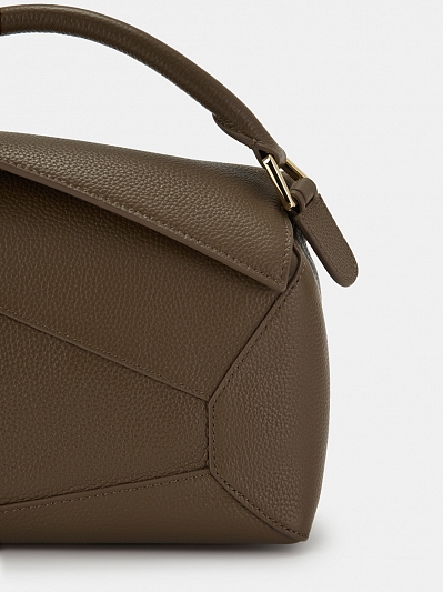 Сумка женская из натуральной кожи, 25х13х8