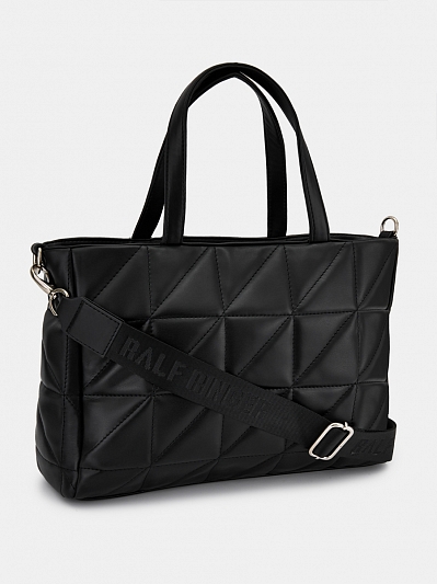 АУГС305900 Сумка женская,искусственная кожа,230x350x100,черная