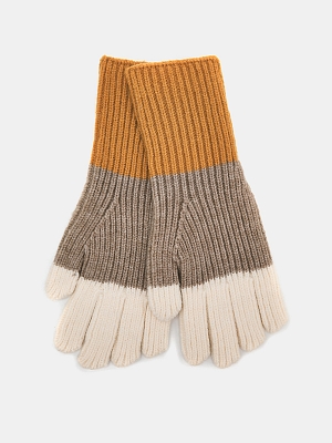 АУГП110600_Н Перчатки жен.Ralf Ringer,80%ше рсть,20%нейлон,1 размер,желтые