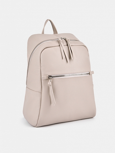 АУГЗ059000 Рюкзак женский Ralf Ringer иск уств.кожа,280x140x420,бежевый