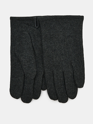 АУГП114600_Н Перчатки муж.Ralf Ringer,80% шерсть,20%нейлон,1 размер,сер