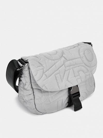 Сумка женская, серая,  25*11*18 