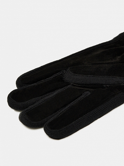 MKH-04.62-RF-mens-black-M_Н Перчатки мужские текстиль р.M черные