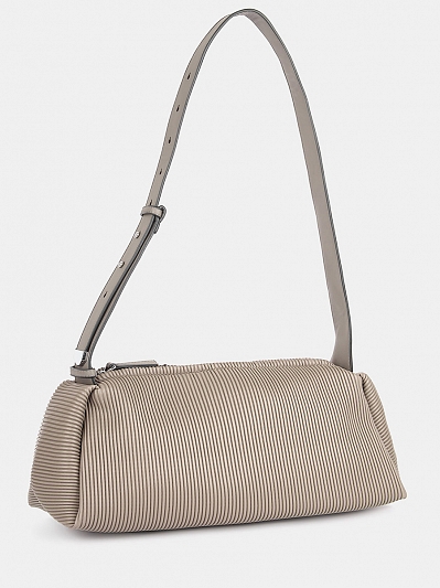 R27528/19 Сумка женская, искуственная ко жа,100x320x200,серая