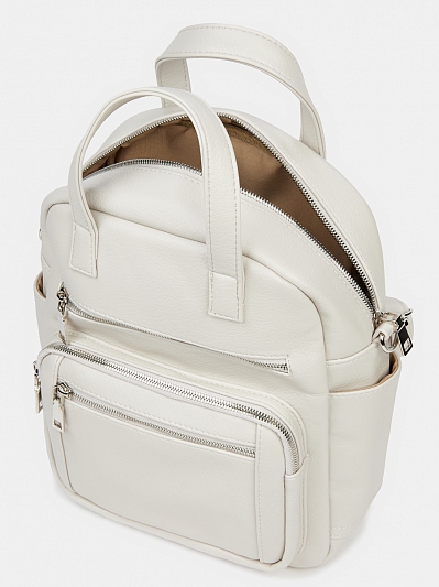 Сумка женская, бежевая, 25х29х15