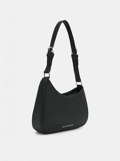 АУГС328400 Сумка женская искусственная кожа,270х55х200,черная