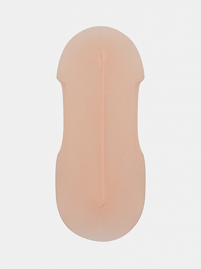 Следки женские с силиконовой пяткой, р.23-25