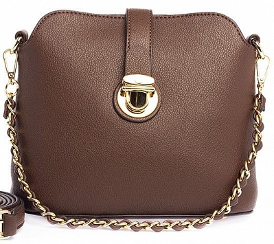 RK025-23 Сумка жен.,иск.кожа BAGGINI 23*20*12 бронзовая,песочная